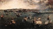 BRUEGEL, Pieter the Elder Naval Battle in the Gulf of Naples fd china oil painting reproduction